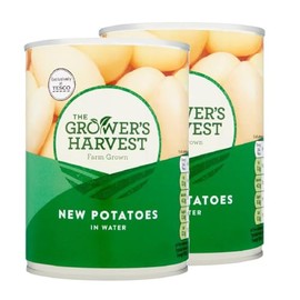 The Growers Harvest Farm Grown New Potatoes In Water 567G - 2 Pack