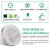 YFCN CR2032 Battery 3V Lithium Batteries 5 Count Pack CR2032