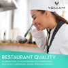 Vollum 1-Piece Ladle Heavy Duty Thick Stainless Steel - 8
