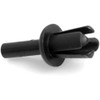 Design61 Expansion Rivets Fastening Clip Pack of 50 in Black