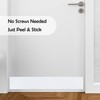 Rubber Bond Kick Plates (2 Pack) 6" x 33" -