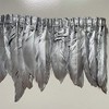 Sowder Duck Goose Feather Trim Fringe 2 Yards(Silver)