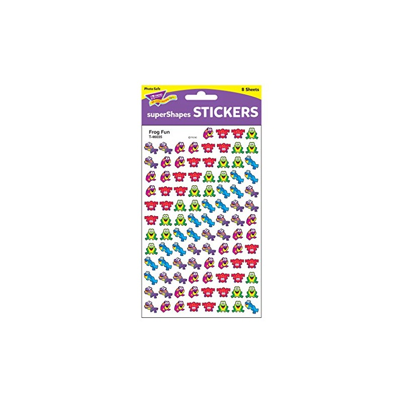 Trend Frog Fun Children's Stickers