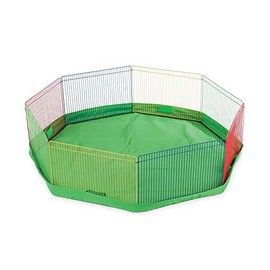 PH Prevue Hendryx Prevue Pet Products Multi-Color Small Pet Playpen 40090,13x35.87x8.67 inch