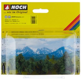 Noch 25410 3-4 cm High Bushes Green Landscape Modelling (5-Piece)