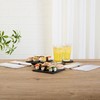 Restaurantware Slate Mini Appetizer Plates 10 Pack of 6 x
