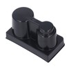 Center Console Cup Holder Insert Cell Phone Drinks Storage Box