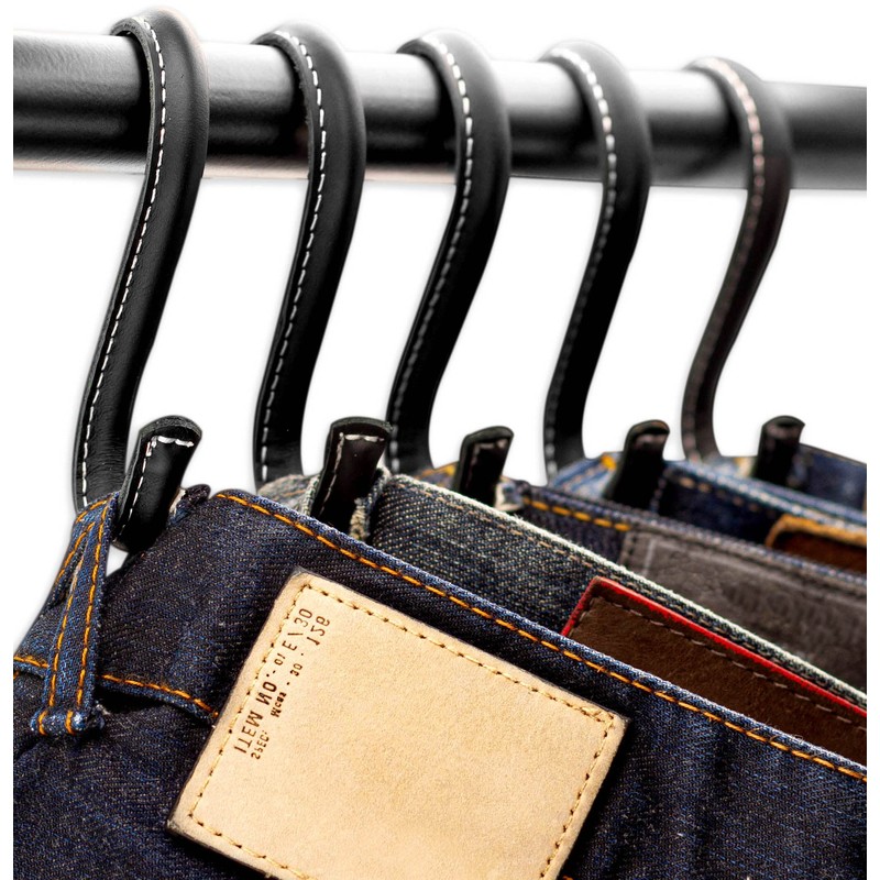 Brute Strength - S Shaped Hooks Wrapped in Full Grain