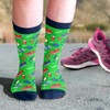 VICRAZY Running Socks, Funny Christmas Socks for Runners, Unique Gifts