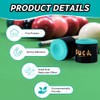 flintronic Billiard Chalk, 6 Pieces Snooker Chalk, Pool Cue Cube,