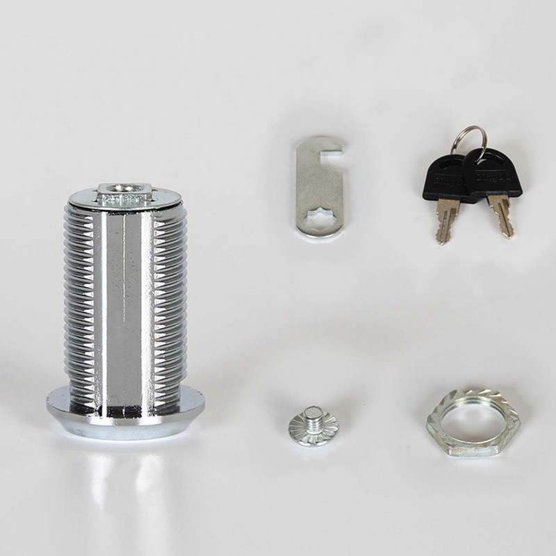 TOP-VIGOR 4Pcs 25mm Security Cam Lock, Cabinet Drawer Security Mailbox