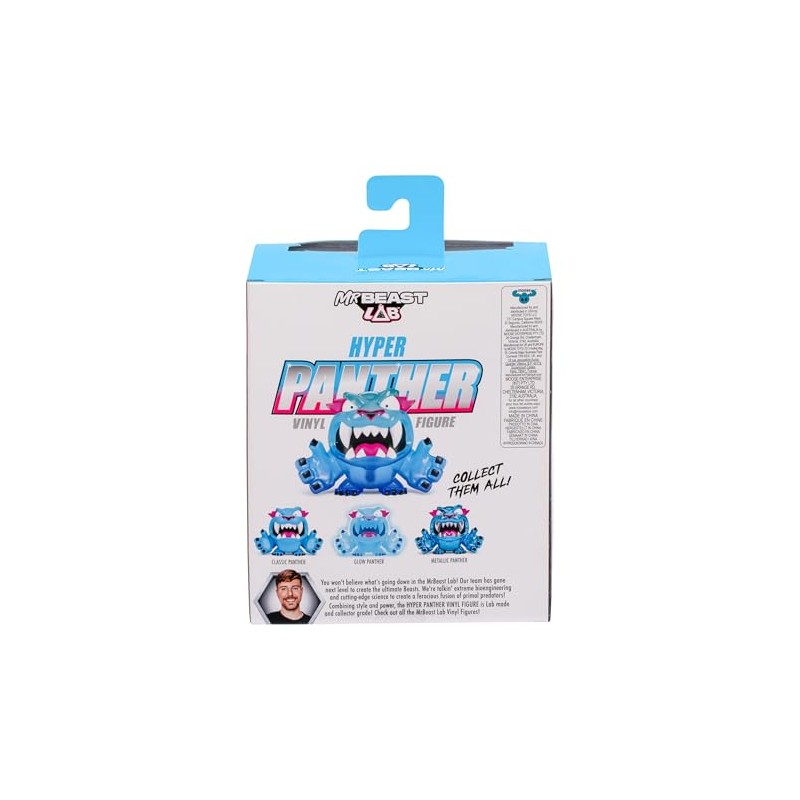 MrBeast Lab Collectible Vinyl Figures - Hyper Panther - 3.5"