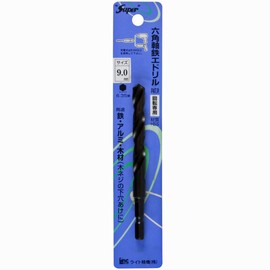 Light Seiki Super Hexagonal Shaft Ironwork Drill 0.3 inches (9.0 mm) (Metal/Metal)