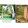 Wedding Arch Draping Fabric Burgundy 29" X 20FT Chiffon Tulle