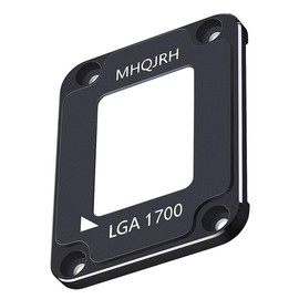 MHQJRH CPU Contact Frame for LGA 1700 Retrofit Kit, 17XX-BCF Bracket Intel 12th/13th/14th Generation Anti-Bending Buckle (Black)