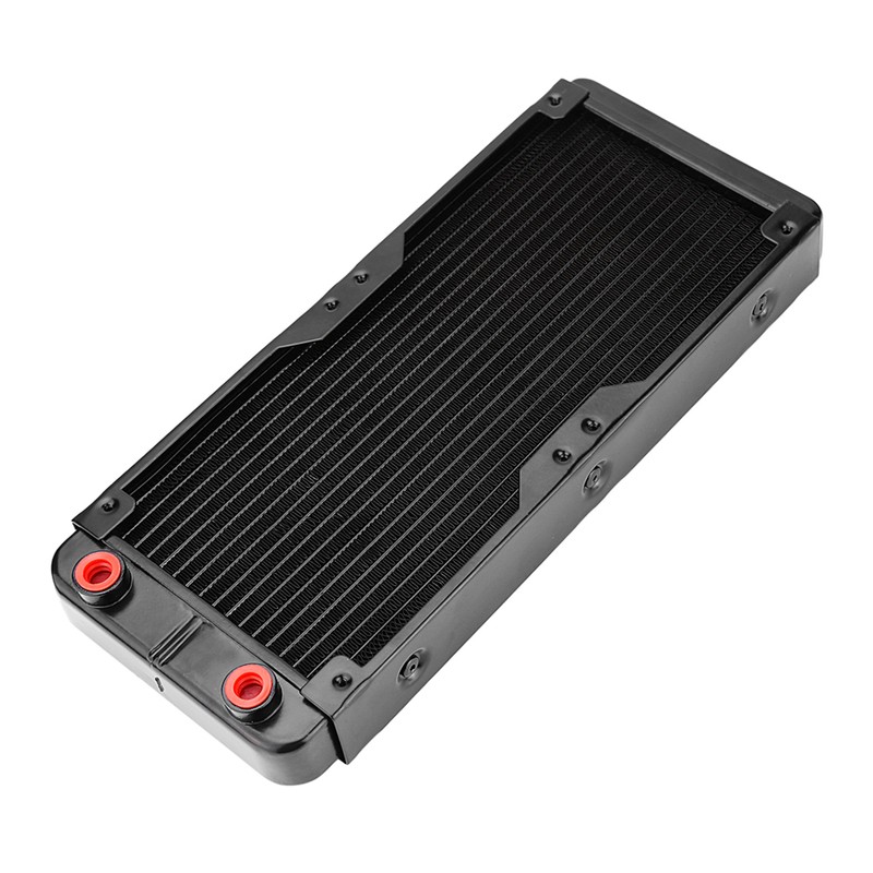 240mm G4/1 Aluminum Computer Water Cooling Cooler For CPU LED