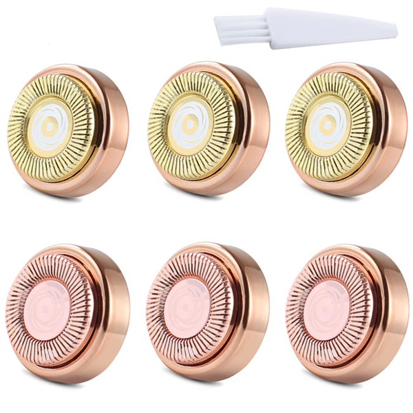 Facial Hair Remover Replacement Heads - Ablerv Flawless Replacing Blades