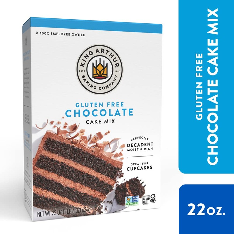 King Arthur Gluten Free Chocolate Cake Mix: Rich, Moist, and