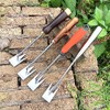 QUINTRA Rake, Weeder, Weeding Tool, Multi-Purpose Mowing Tool, Stainless Steel,
