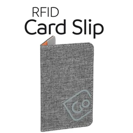 Go Travel The Slip Micro-Sized RFID Wallet - Protects Against Identity Theft & Digital Crime (Ref 687.101)