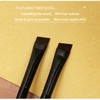 Ksvsonrvi Blade Eyeliner Brush + Eyebrow Brush Set, 2 Pack