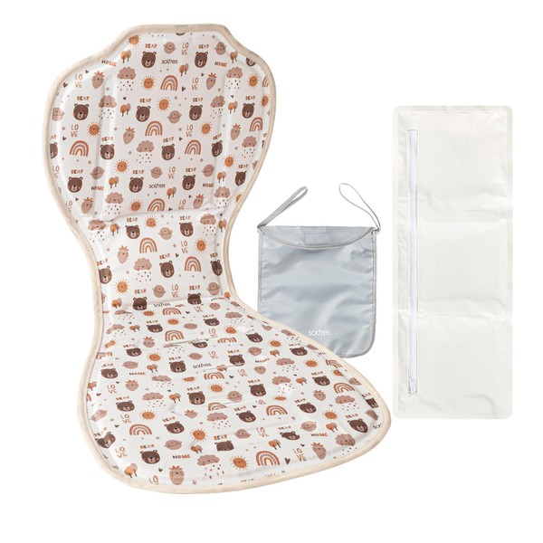 Solfres Hydro Gel Car Seat Cooler Mat with Ice Pack