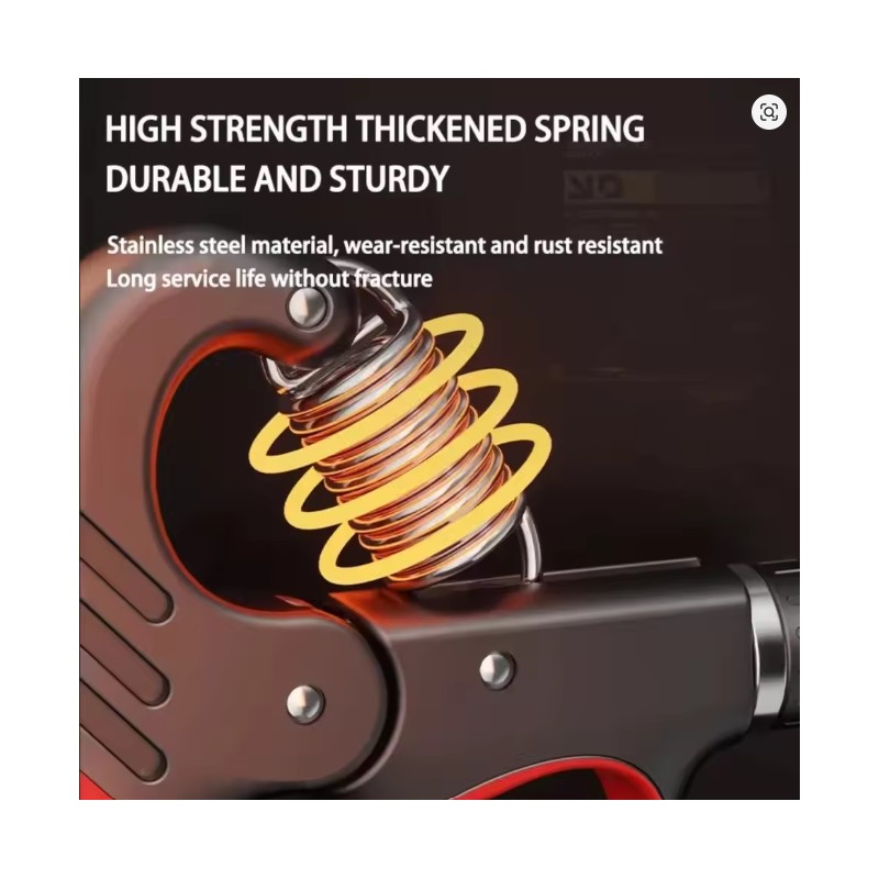 Adjustable Hand Grip Strengthener for Forearm Training – Compact Grip