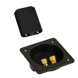 Maxxcount Quickout Terminal Set Connection Terminal + Plug Connection Terminal for Subwoofer Empty Housing