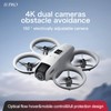 Drone with HD Camera for Adults, 360° Rolling Intelligent Obstacle