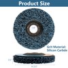 WENORA 5 Pack 4-1/2" x 7/8" Strip Discs Stripping Wheel,