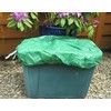 Recycling Bin Cover, Pack of 3, Green, Waterproof Protection for