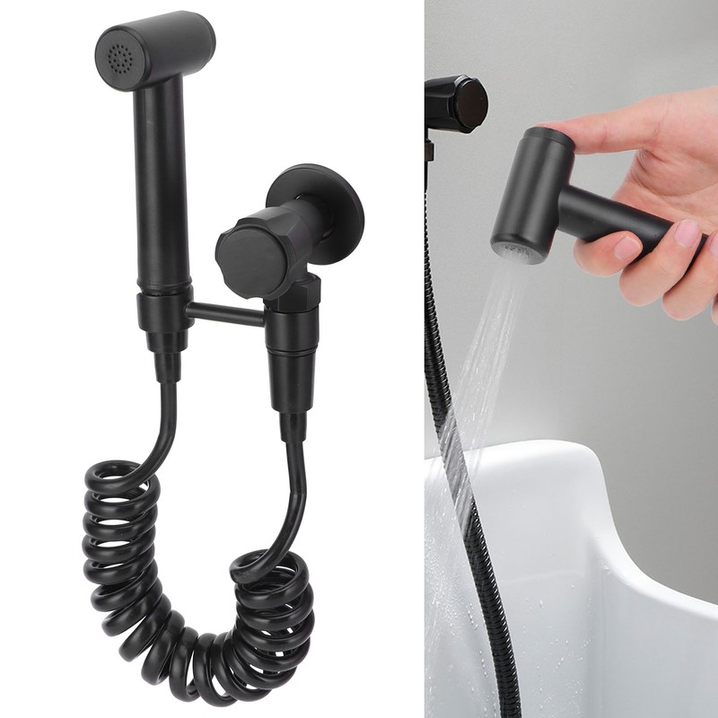 G1/2 Bidet Sprayer 1 Into 1 Out Angle Valve Toilet