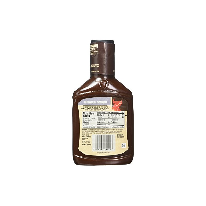 Bull's-Eye, BBQ Sauces, 18oz Bottle (Pack of 3) (Choose Flavors