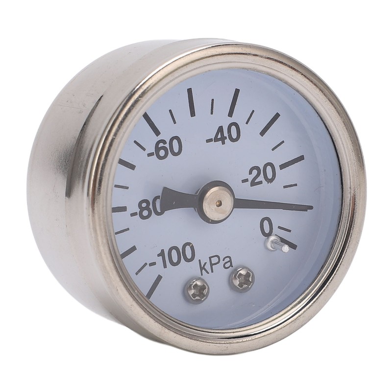 Vacuum Pressure Gauge 1/8in Stainless Steel Dial Liquid Filled Pneumatic