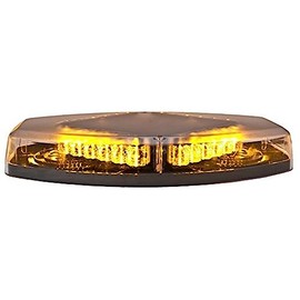 HELLA H27995011 Mini Light Bar 50 LED, Amber, Vacuum Magnetic, 12/24V