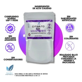 Citrato Magnesio Bolsa 250