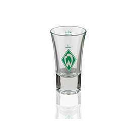SV Werder Bremen Schnapsglas, 4 centiliters, "Raute"