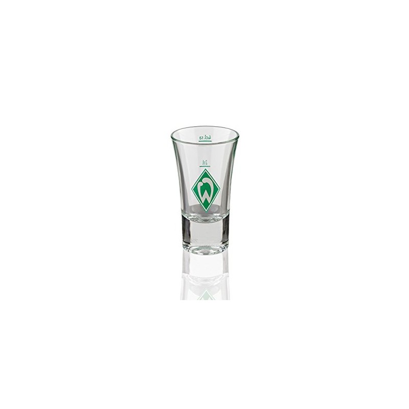 SV Werder Bremen Schnapsglas, 4 centiliters, "Raute"