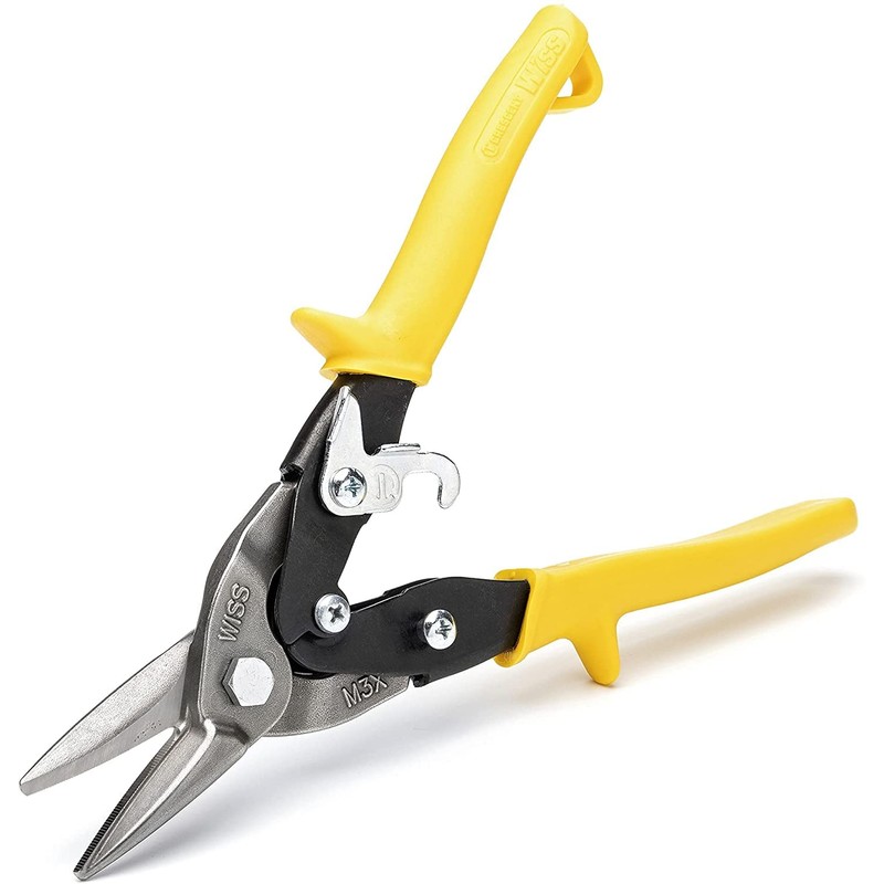Crescent Wiss 9-3/4 Inch MetalMaster Compound Action Snips - Straight,