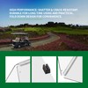 KUAFU Clear Windshield Compatible with 1982-2000.5 Club Car DS Golf