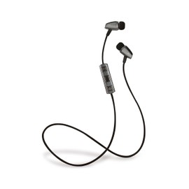 KitSound Euphoria Wireless Bluetooth In-Ear Earphones with Microphone for Smartphone and Tablets - Gunmetal