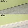 Taaizau Hardened Peel and Stick Baseboard Trim, Flexible Strip and