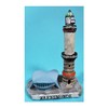 Lighthouse Baltic Sea Resort Warnemünde 10 x 7.5 cm Maritime