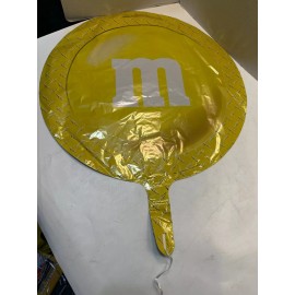 M&M NEW - M&M NASCAR Decorative Mylar Balloons - 17 inch Diameter (Set of 3)