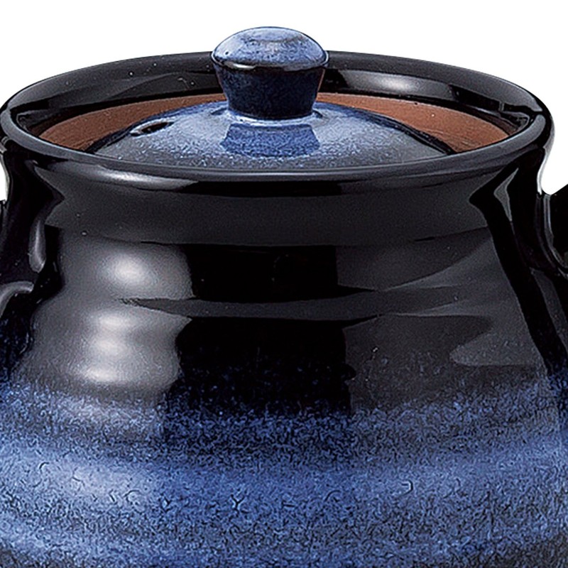 Wiccan Spine Kiln Fired Ceramic Pot Aurora Six Samurai (Cage