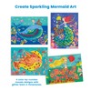 DJECO Scatola di mosaici Il Canto delle Sirene (39423), Multicolore