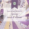 Matty's Crafting Joy Lavender Bliss - 12x12 Double Sided Scrapbook