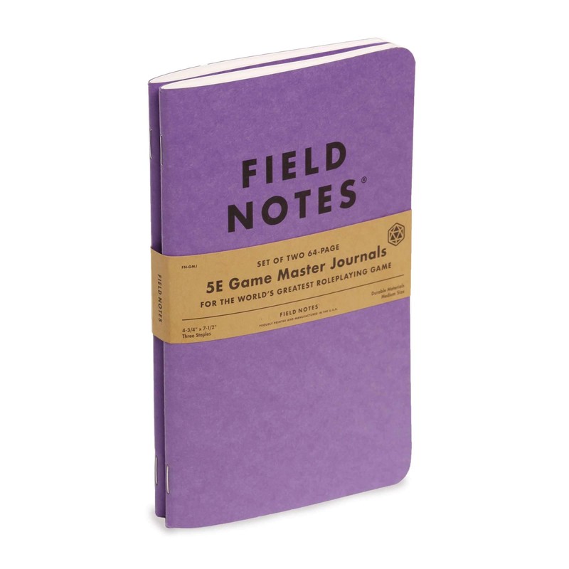 Field Notes 5E Gaming Journals (Game Master Journal 2-Pack)
