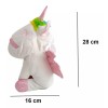 Unic Mochila Unicornio Peluche Niñas Kawaii Suavecita Afelpada