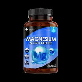 New Leaf Products Magnesium & Zinc Tablets